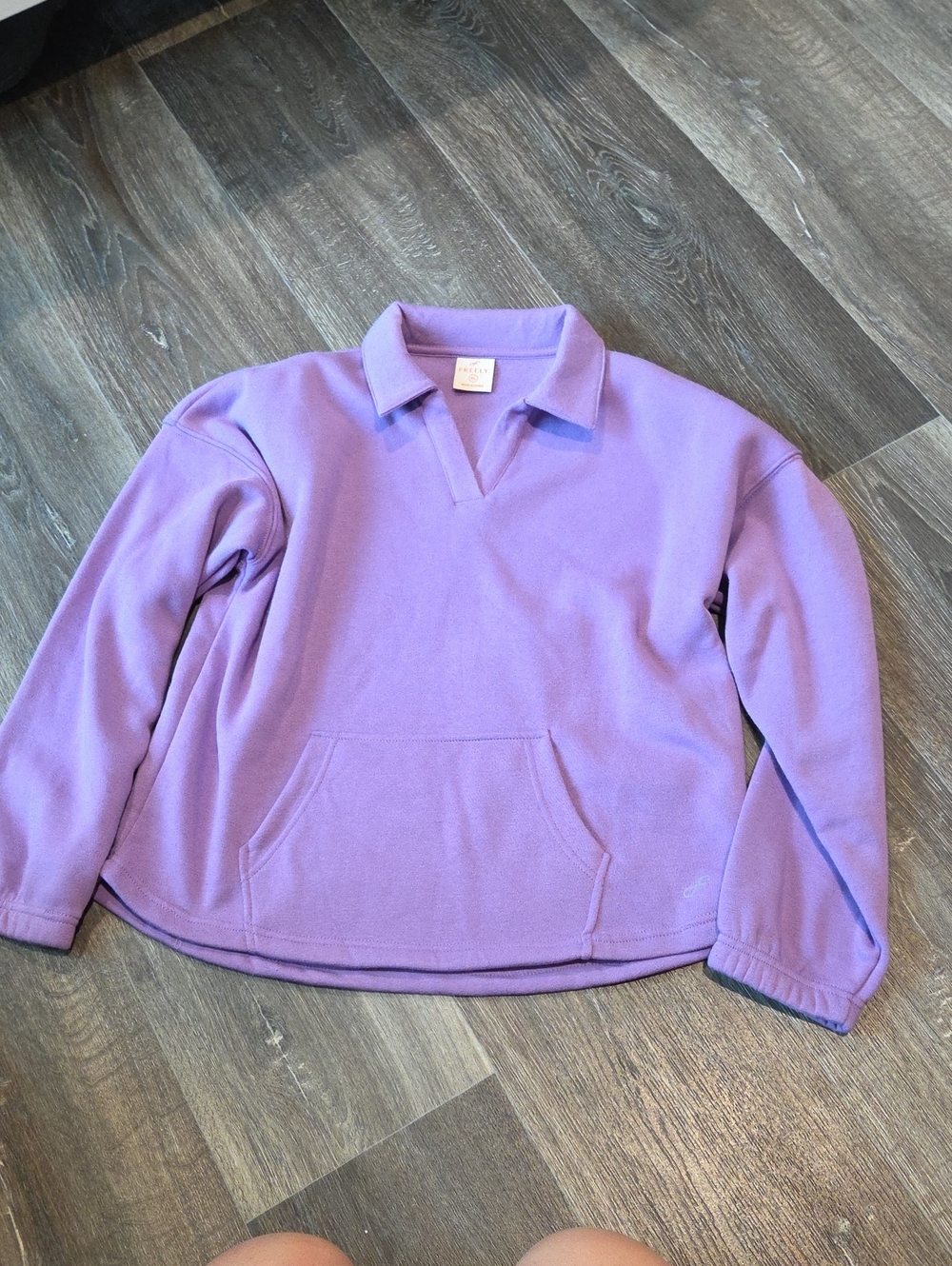 GIRL'S PURPLE XL FREELY SWEATSHIRT